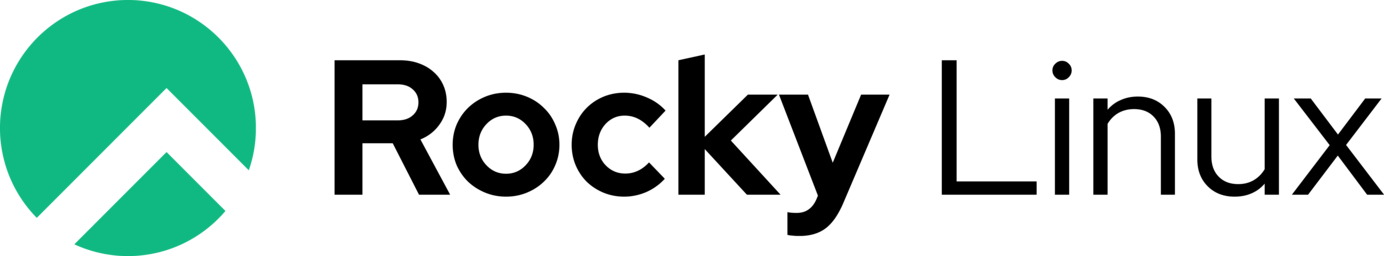 Rocky Linux, presented by the Rocky Enterprise Software Foundation logo